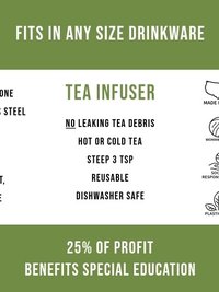 Mushroom Tea Strainer 