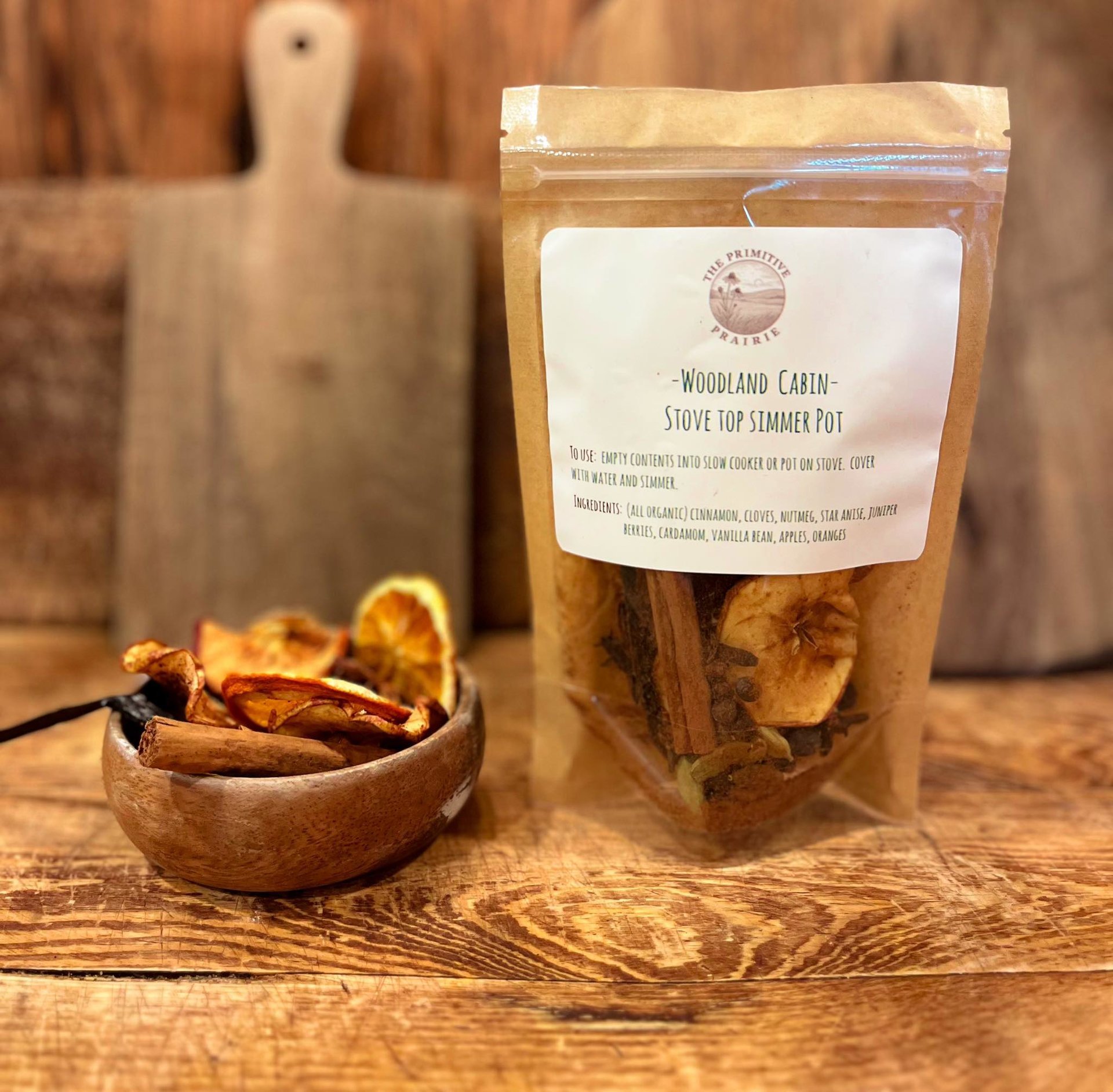 Woodland Cabin Simmer Mix 