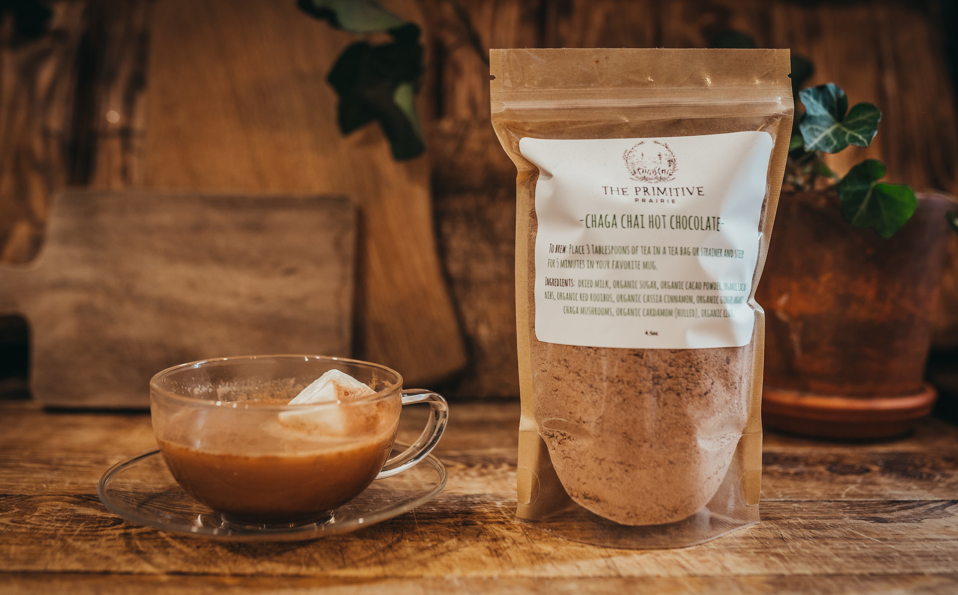 Chaga Chai Hot Chocolate 