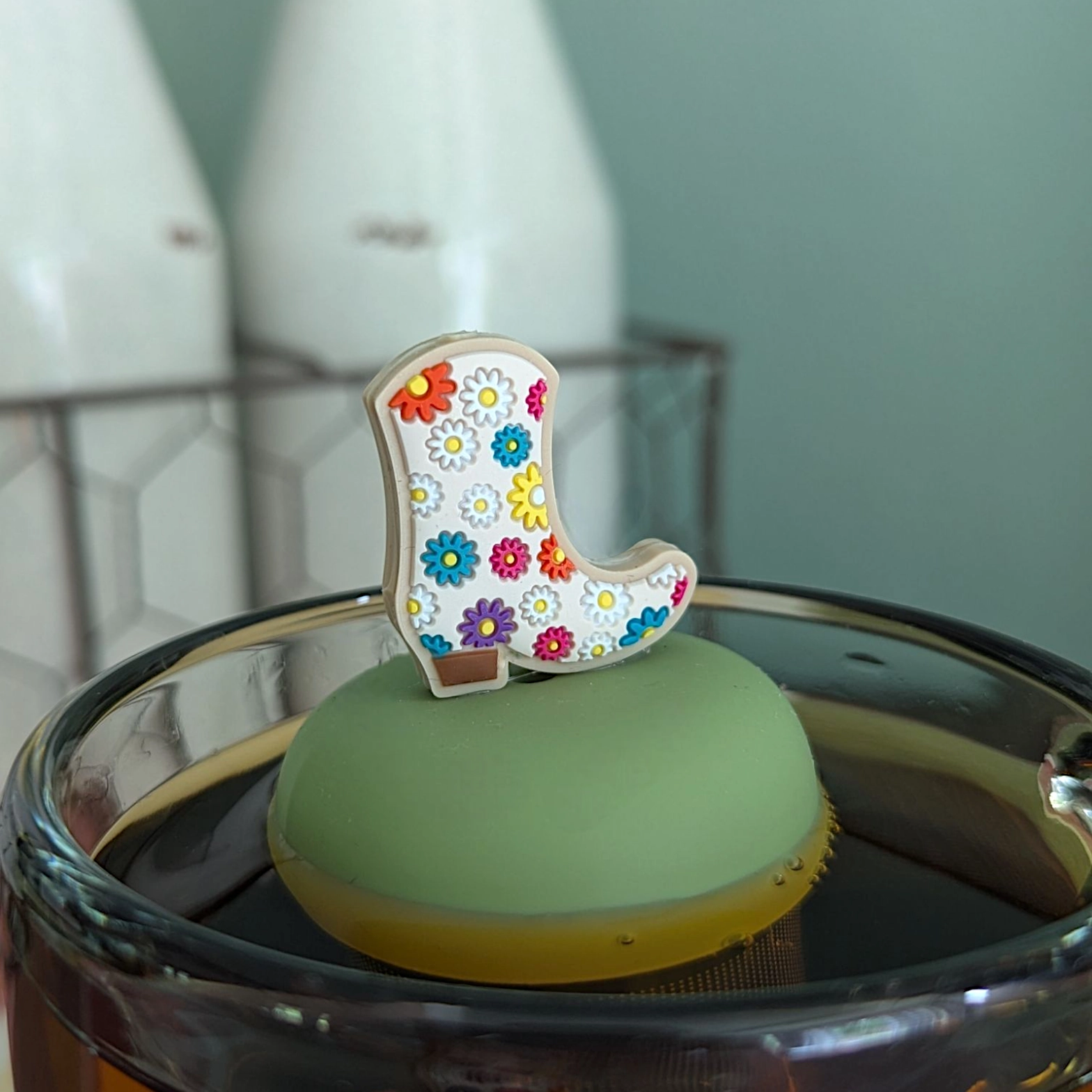 Cowboy Boot Tea Strainer 