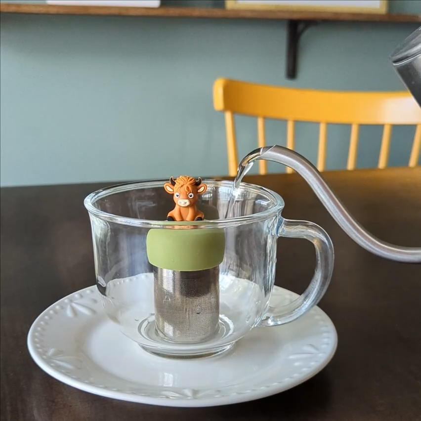 Highland Cow Tea Strainer 