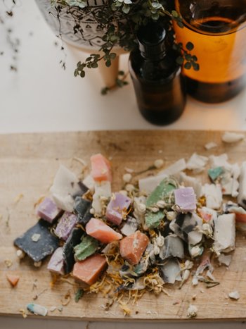 Soapy Bits and Botanicals Exfoliater